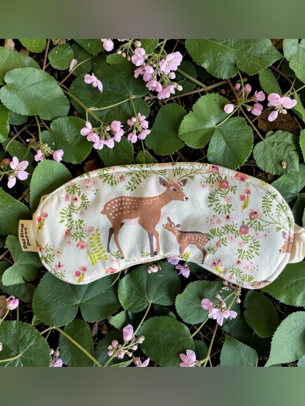 Deer Theme Kids Sleep Mask New Handmade